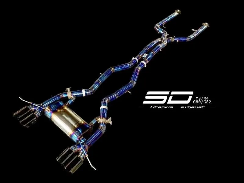 M4 Exhaust Muffler Sport Titanium Exhaust For G80 G82 M3 / M4 With