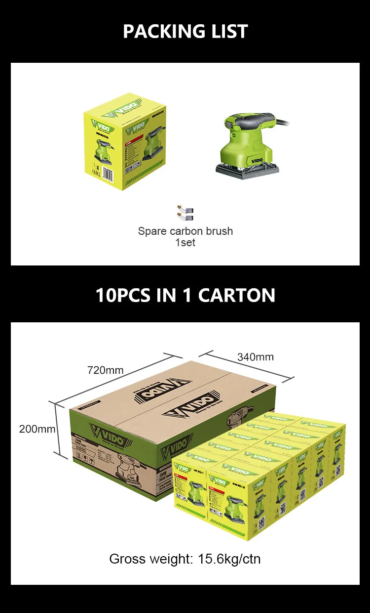 WD010820230 Packing list
