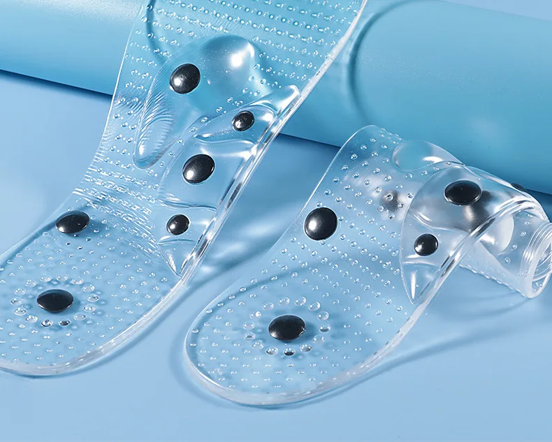 Long-Lasting Massage Insoles Acupoint Insoles for Men Women Gel Magnetic Foot Protection for Better Comfort Shoe Inserts