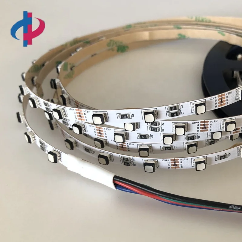 ultra narrow 5mm RGB led strip light 3535 60led per meter DC12V voltage 3528led flexible light rgb