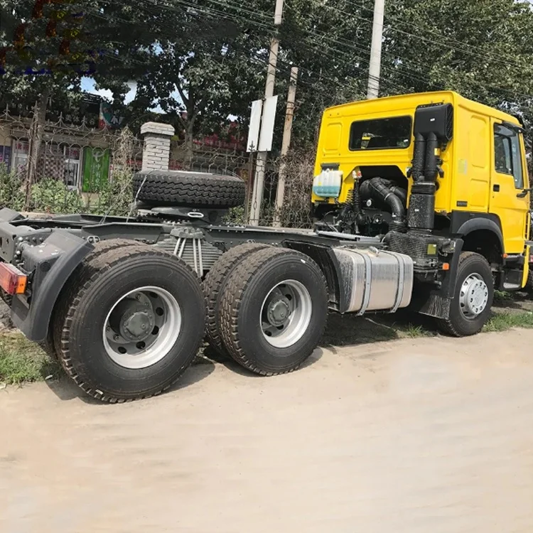 Used Sinotruck HOWO 371 375 420HP Engine Tractor Truck LHD/RHD Available