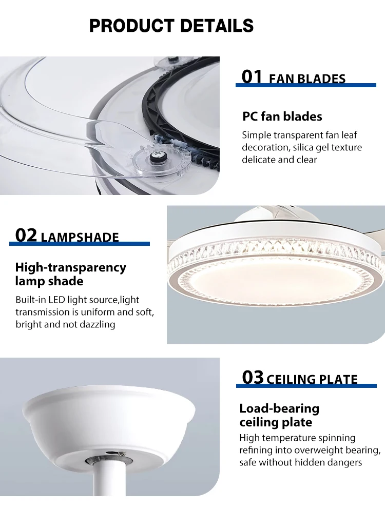 Ceiling Fan, BLDC, FSD8003 - detail 16