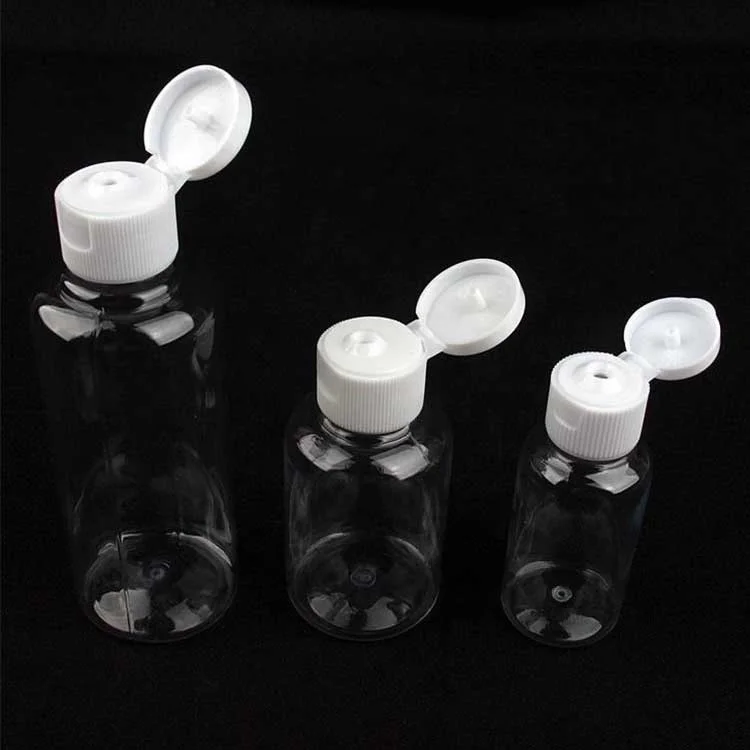 10ml 20ml 30ml 50ml 100ml Flip Top Cap Pet Bottle With Clear Screw Type ...