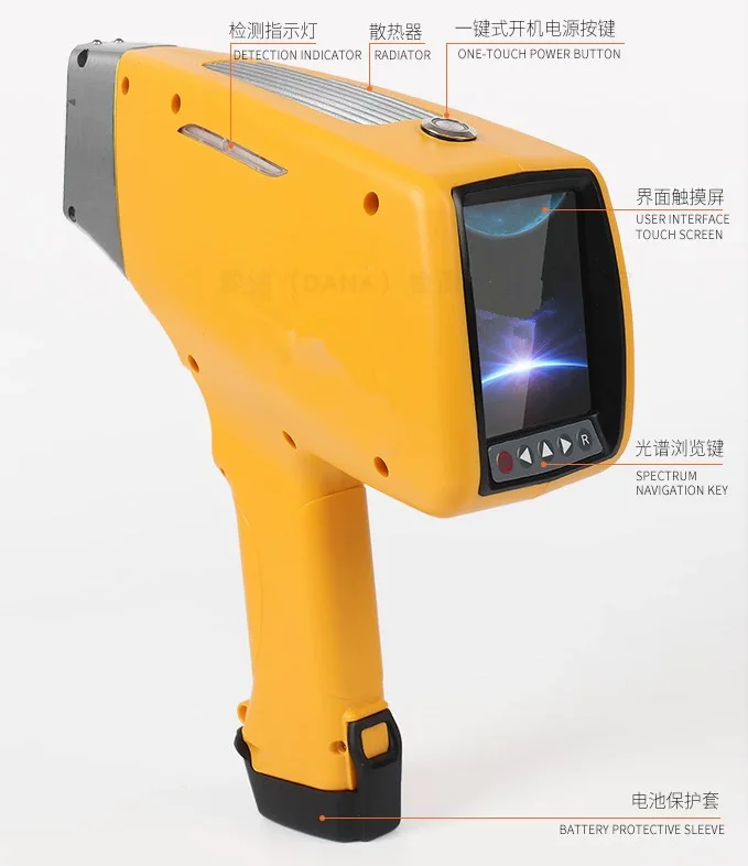 Portable X Ray Fluorescence Spectrometer Handheld Gun Xrf Metal Analyzer Buy Xrf Alloy