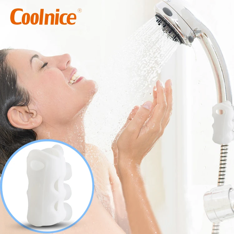 Adjustable Shower Head Holder Suction Universal Bathroom Wall Mount