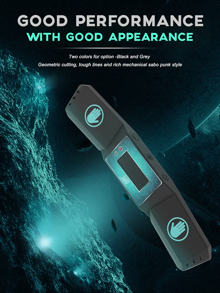 Yongjun professional cube competition black/grey ABS plastic large cube timer display