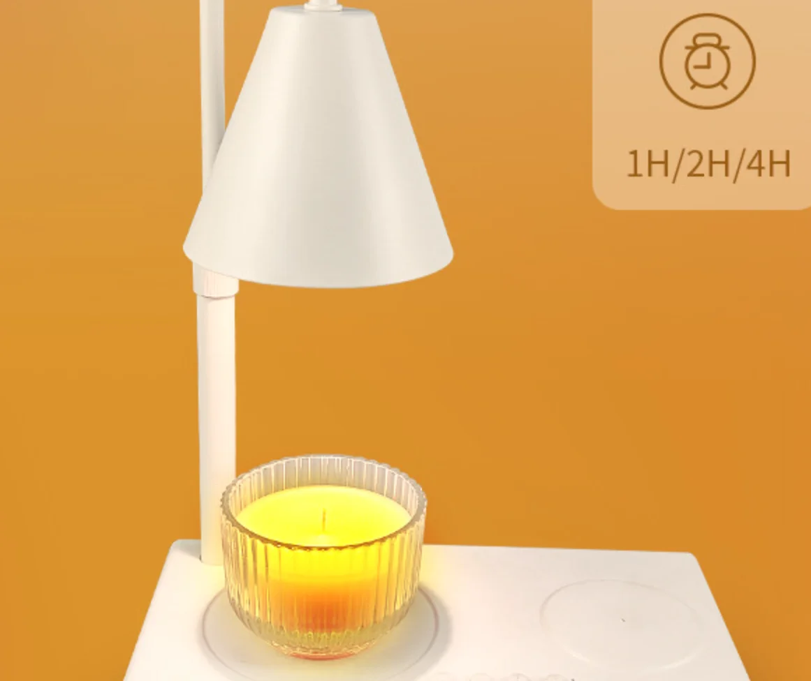 Dimmer Switch Wireless Charging Flameless Candle Melting Lamp Melting