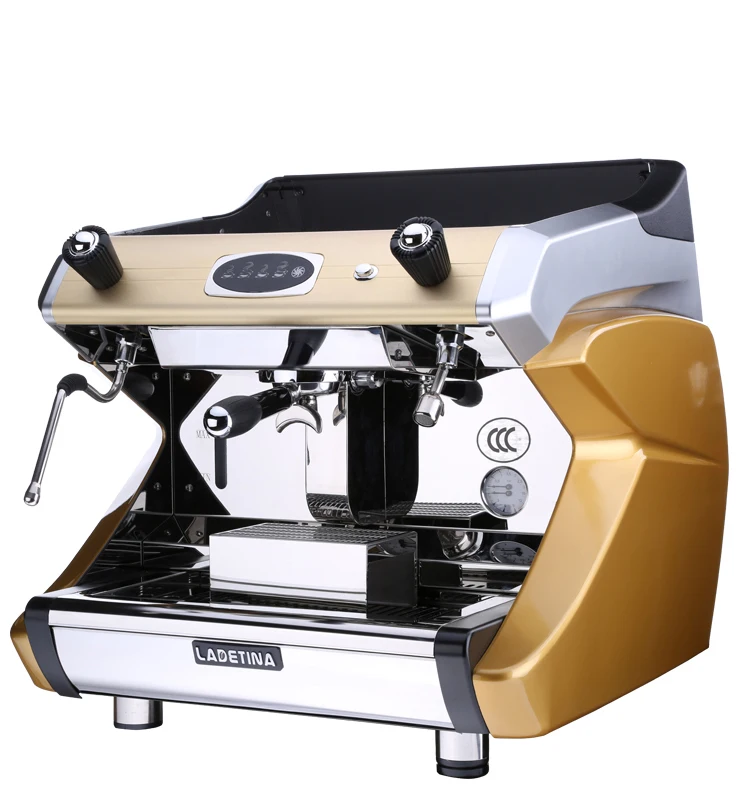 Ladetina Professional Semiautomatic Espresso Coffee Maker/120 Cups 1