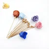 Factory supply natural flower stem plastic rose stem for decoration