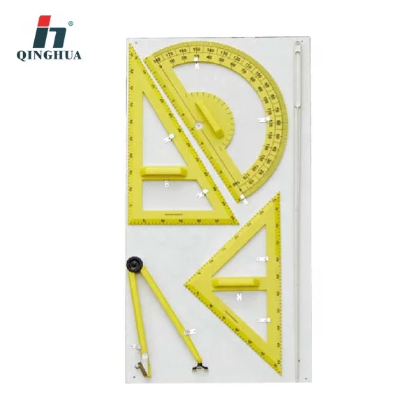 
Plastic square set triangular ruler 