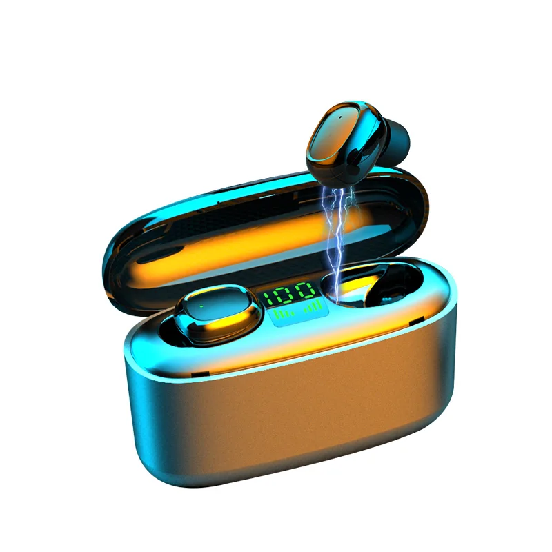 

2021 New Product Upgraded Touch-Control LED TWS True Wireless Earbuds