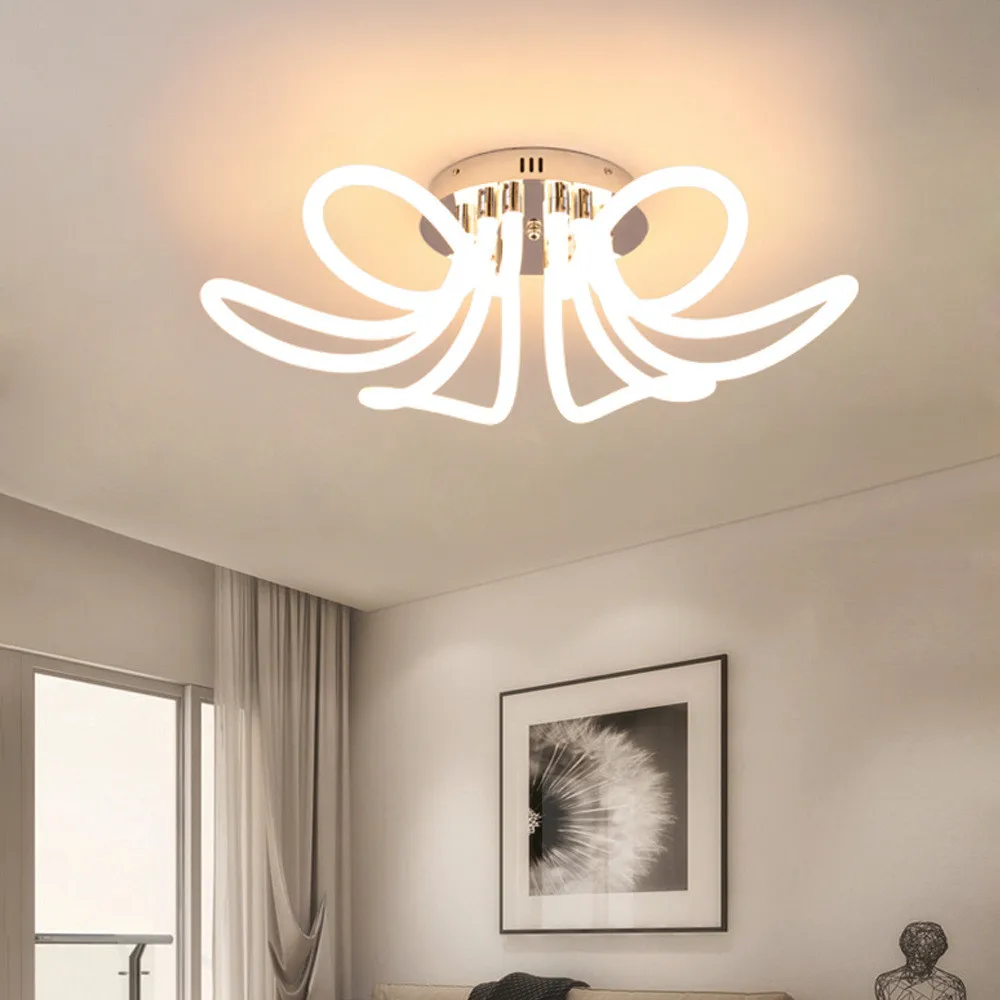 New style graceful led mounted ceiling lights creative artistic indoor ceiling lamps for living room