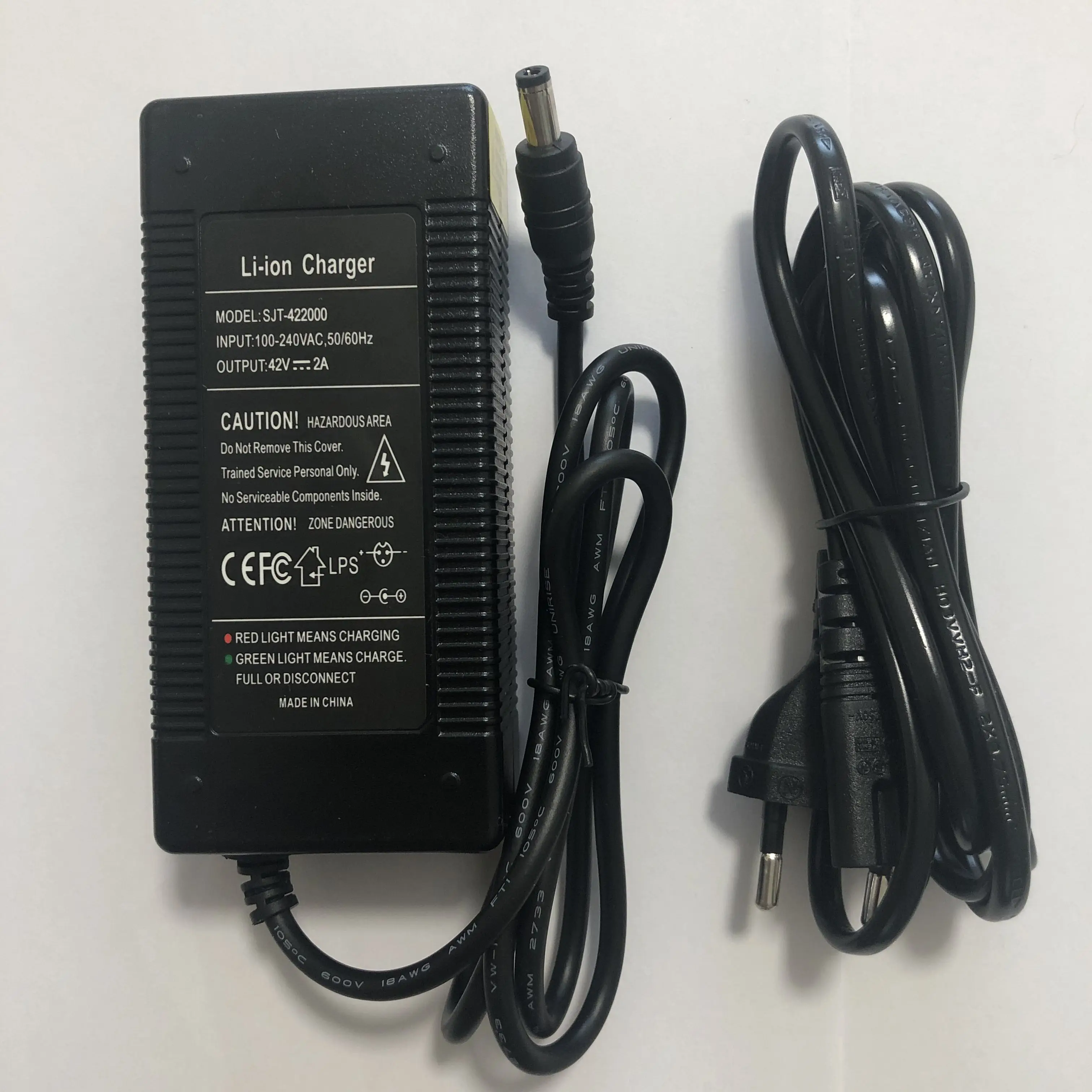 Ac Dc Adapter 100 240v 50 60hz 1.5 A Eu/au/uk/us Socket 100 ~ 240v Ac 42v 1.5a Dc Power Adapter Battery