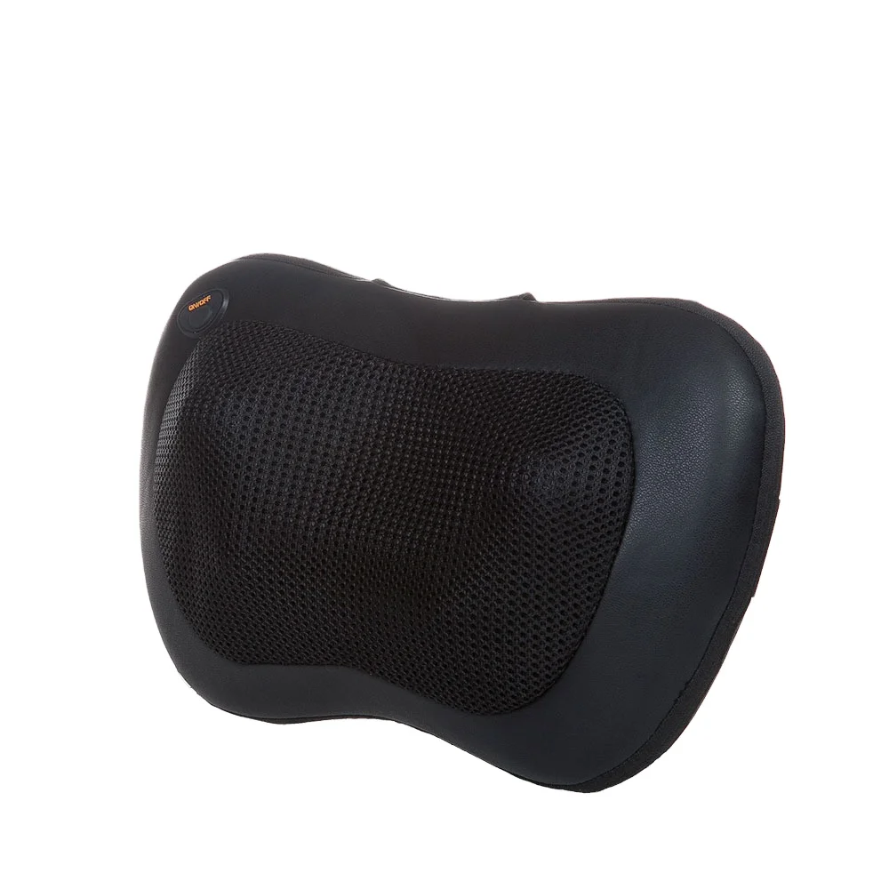 
hot sale portable heated electric shiatsu car and home massage pillow 