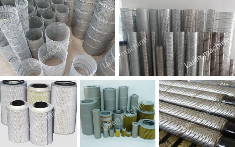 filter core rolling machine