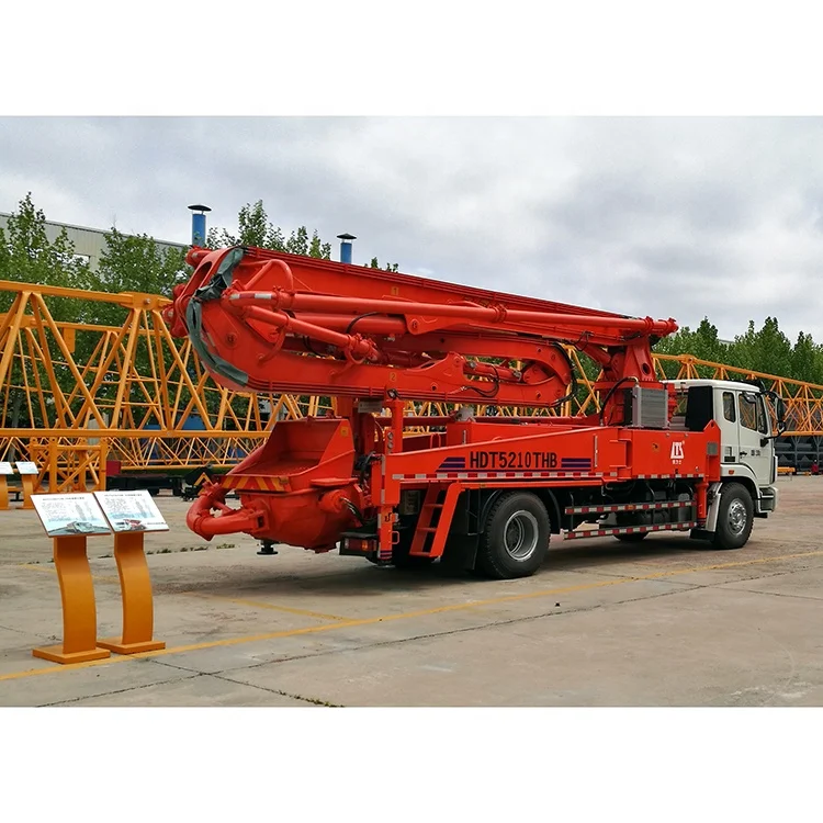 
Chinese manufacturer wholesale HDT5210THB Truck-mounted Concrete Pumping Boom concrete pump truck 
