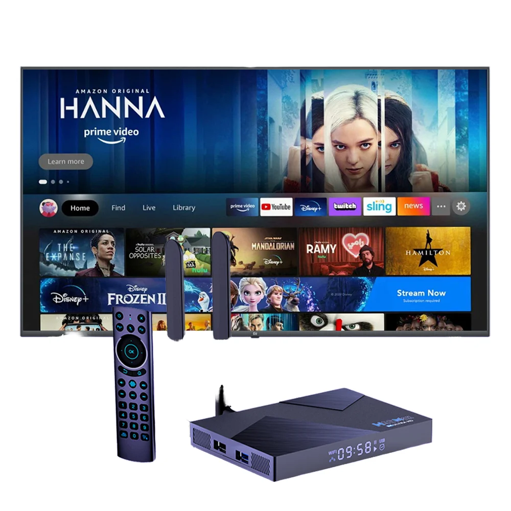 Xiaomi TV Box S (2nd Gen) with remote and packaging