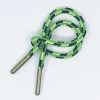 Round hoodie draw string cord with metal tips Draw cords for Shorts