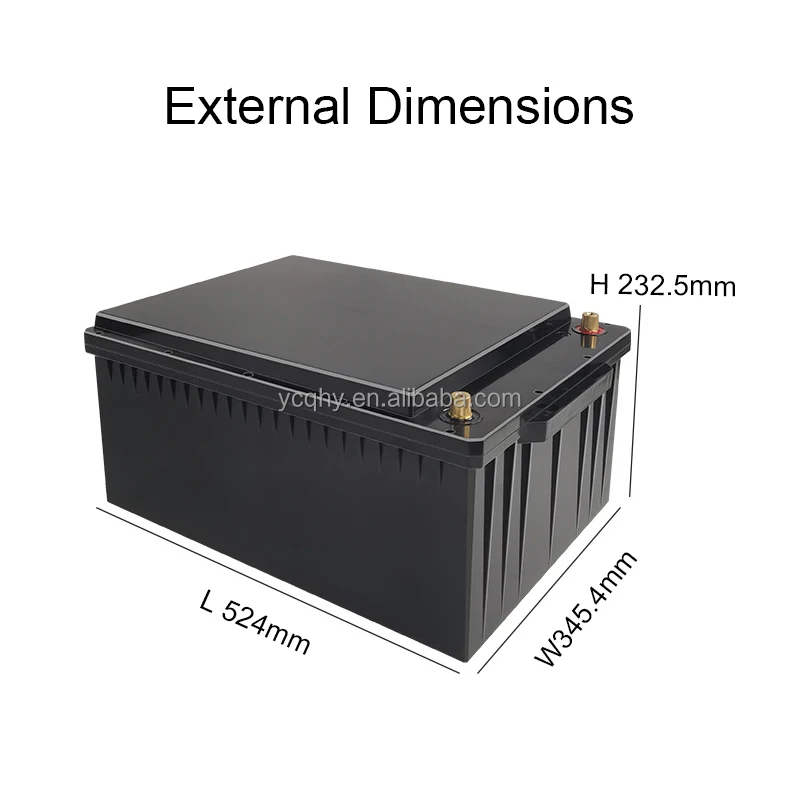 628ah 4s Box Empty Lithium Lifepo4 12v Diy Battery Box Kit case Mb56 ...