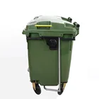 New Products Plastic 660 litre Wheelie Bins can trash/