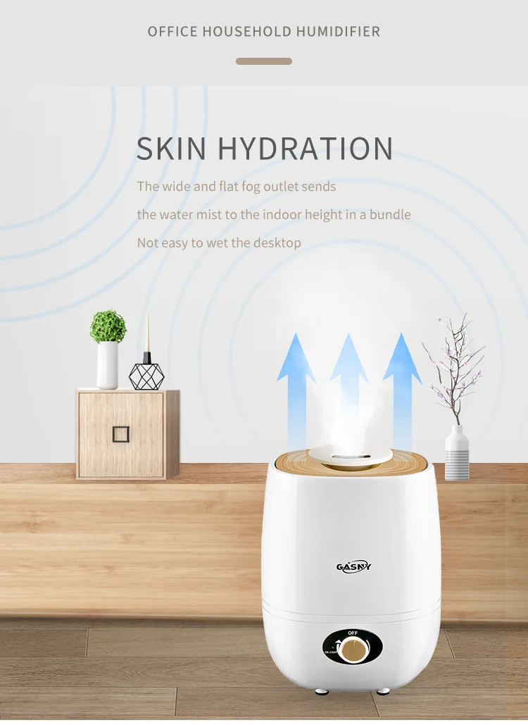 New arrive Portable ultrasonic air humidifier 2.5L 380ml/h humidifier