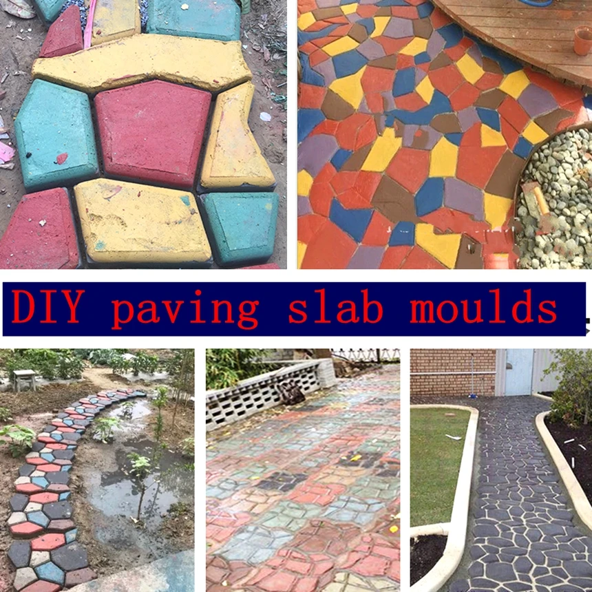21 pc DIY Choose Design Concrete Molds Tile