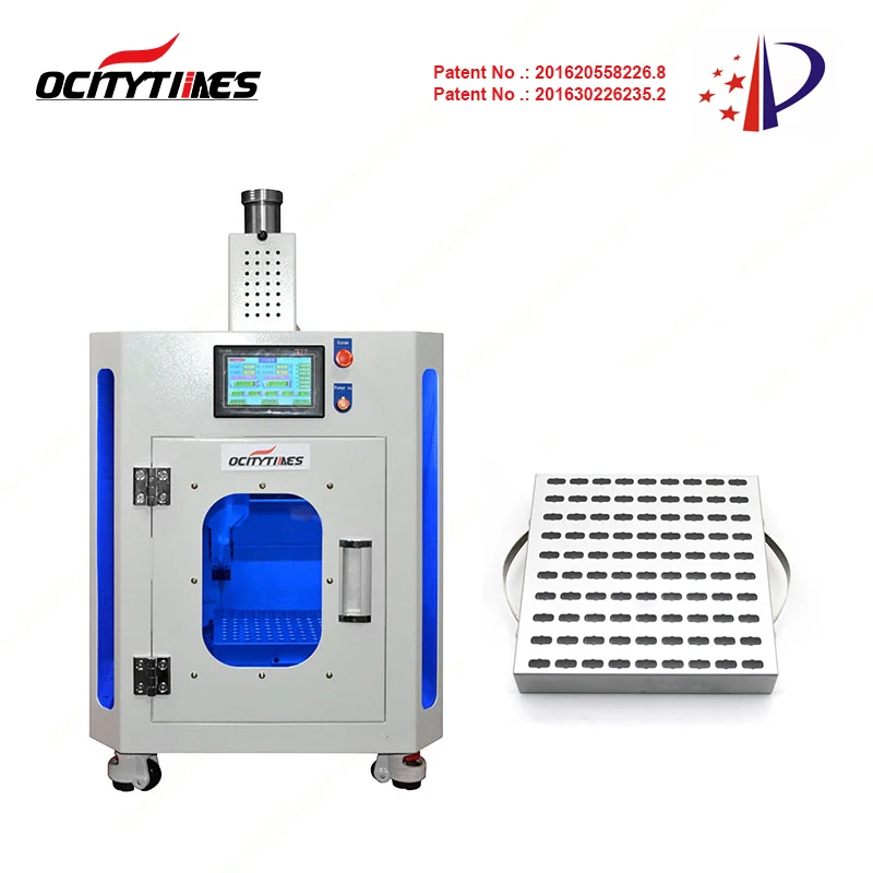 Ocitytimes patent vaporizer 510 filling machine 1ml glass vape cartridge filling machine