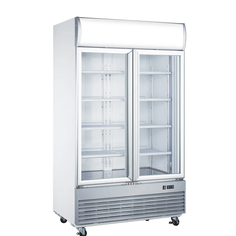 Dukers Commercial Upright Showcase Glass Door Freezer Or Cooler For ...