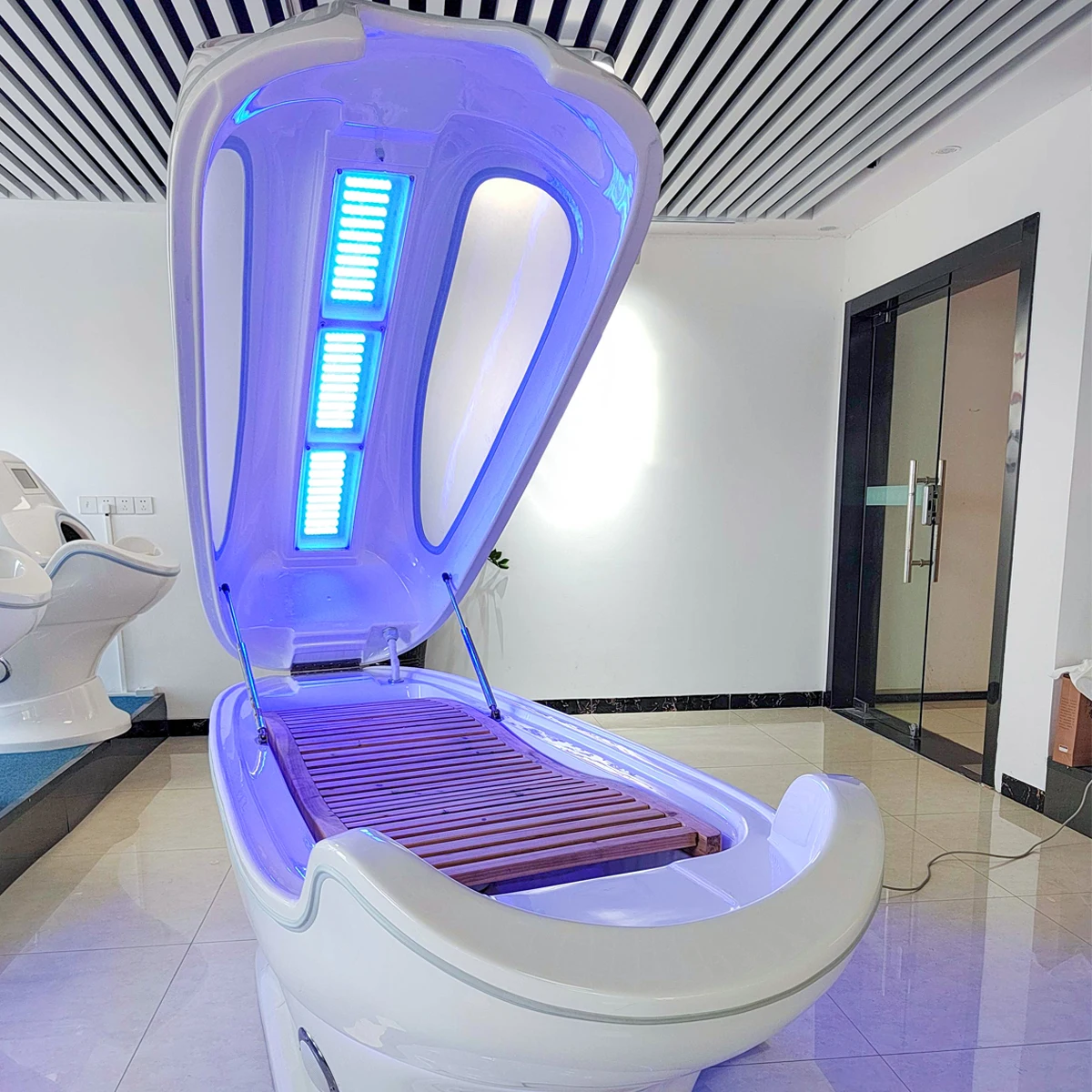 Acrylic Far Infrared Wet Steam Ozone Sauna Spa Capsule Weight Loss And Detox Skin Rejuvenation