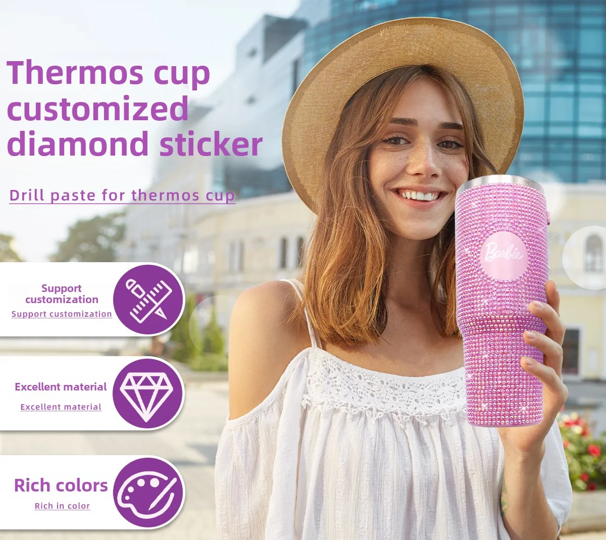 Handmade AB Resin Cup Rhinestone Stickers Custom Cross-Border Insulated Diamond Decoration Semi-Precious Stone Crafts DIY Floral