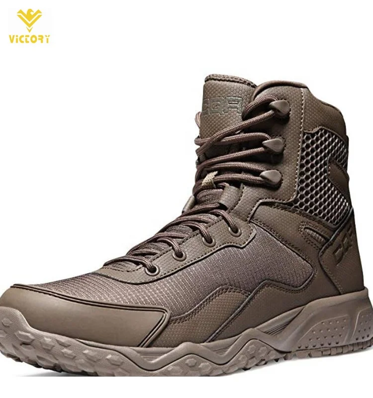 Saudi Arabia Lightweight Men's Tactical Military Boots Shoes For Sale