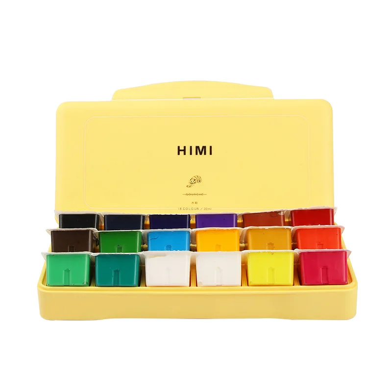 The New Himi 18color Jelly Gouache Pigment Set Of 2020 Is 30ml,Safe