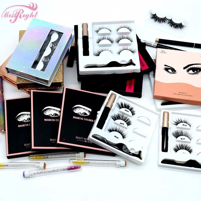 

eyelashes magnetic custom eyelash packaging,2 Pieces