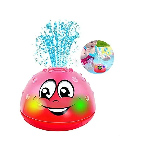 bath toys that light up and spray water