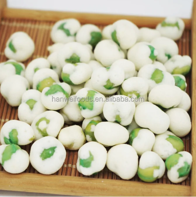 "Crunchy White Coated Green Peas - Delicious Korean Snack, Healthy & Nutritious, Low Fat, Gluten-Free, Perfect for Snacking manufacture