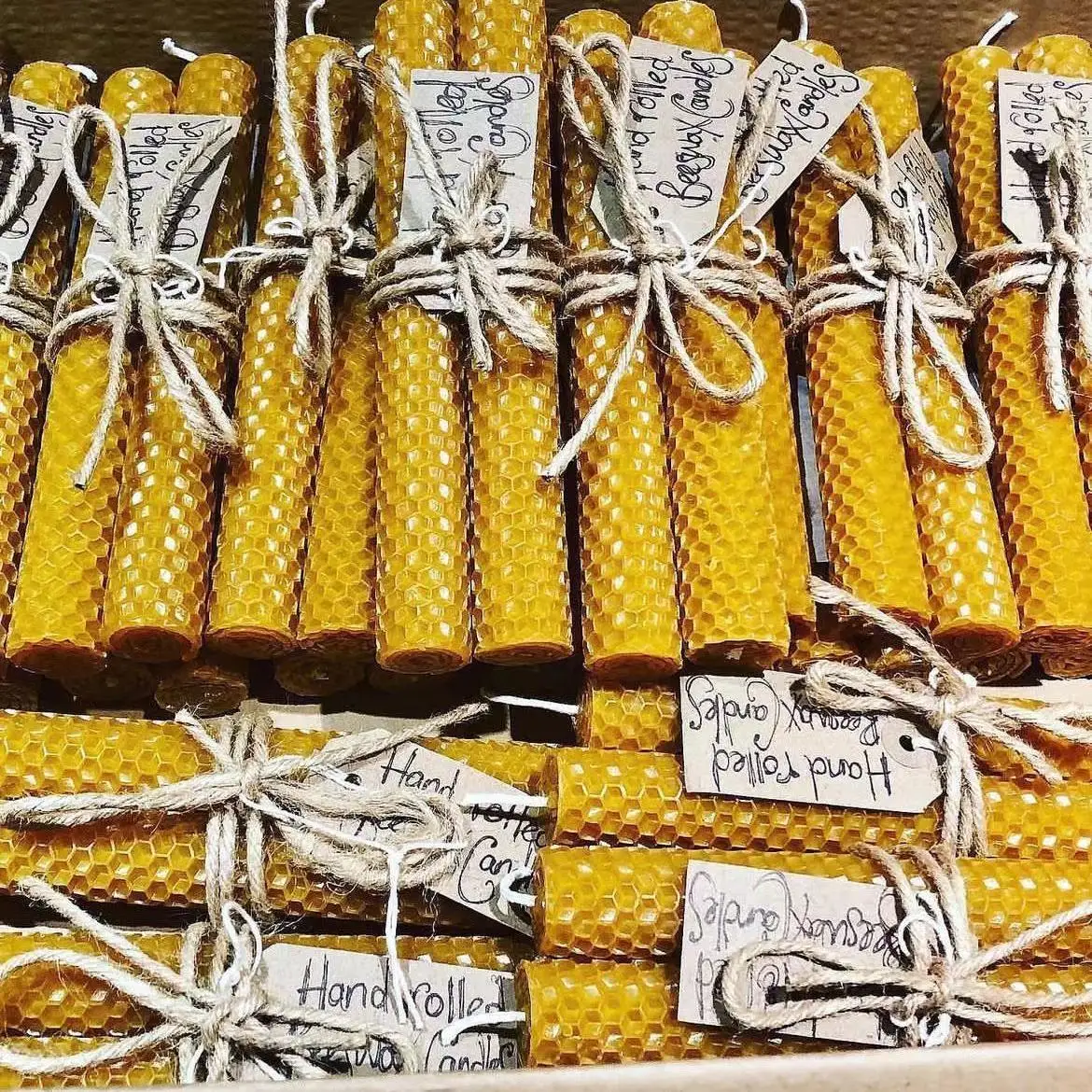 High Quality Factory Wholesale Organic Handmade Beeswax Luxury Candle