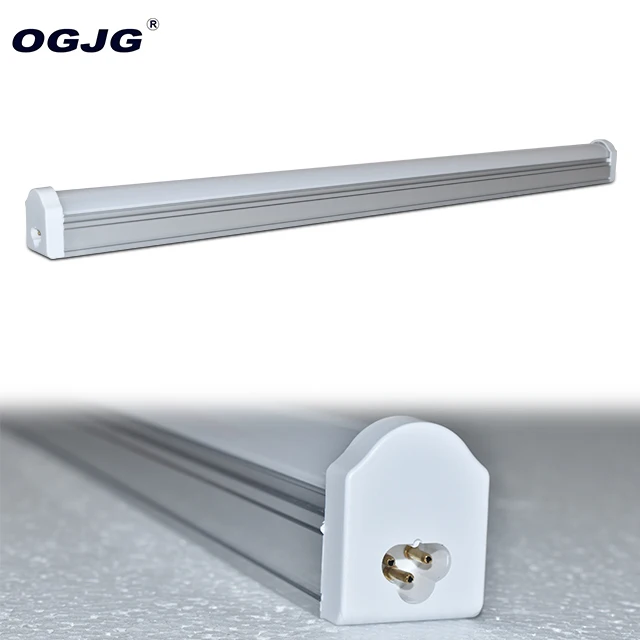 OGJG workbench dimming linear tube fluorescent light fixture 20w 30w factory shop wall mounted led batten lamp