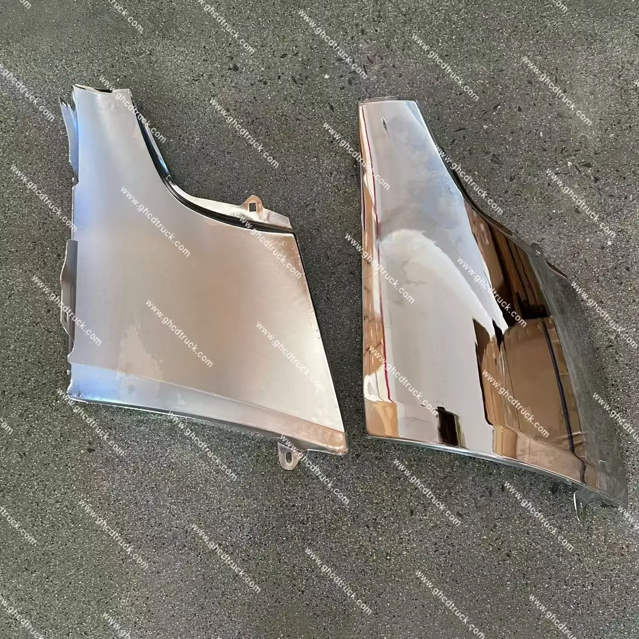 product ghcd high quality chrome metal corner panel hot product for mitsubishi canter hino nissan isuzu japanese truck condition new-3