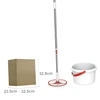 2020 New arrival wholesale one bucket 360 spin easy go mop microfiber cloth house cleaning mop