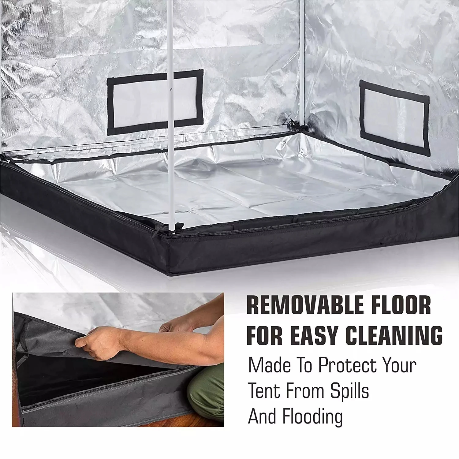 120 120 200 Grow Tent Manufacturers 600D 1680D LED Grow Tent Complete Kit