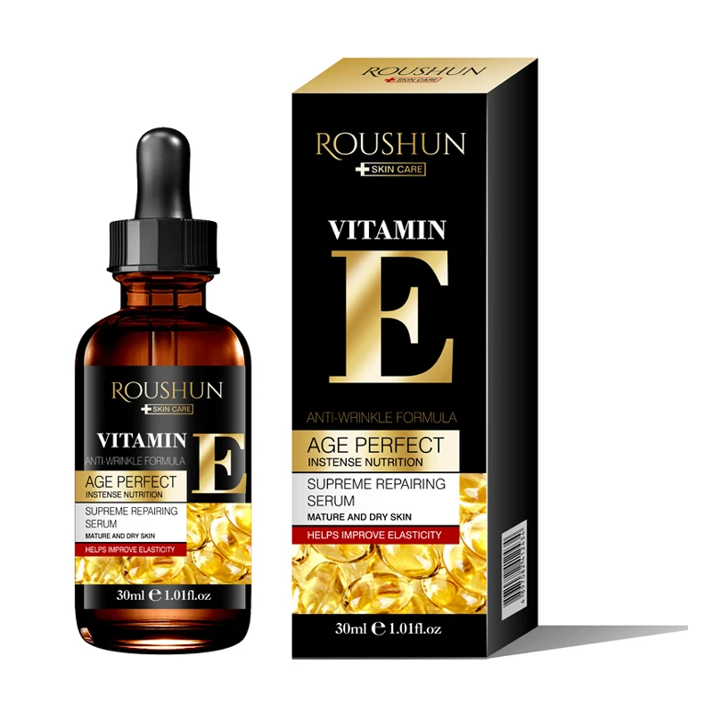 Roushun Vitamin E Serum Repairing Serum Professional Moisturizing