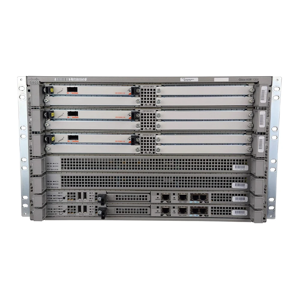Asr1006x Router Asr10002t+20x1ge Asr1000esp10 + Dual Ac Power Supply