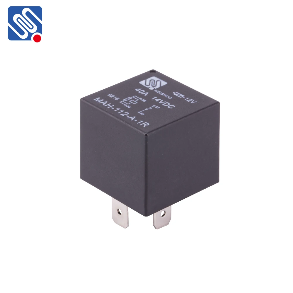 Meishuo MAH-S-112-A-1R Mini High Power 40A/14VDC Automotive Relay New 12 Volt Resistor for Camry Model Peugeot Car Auto Relays