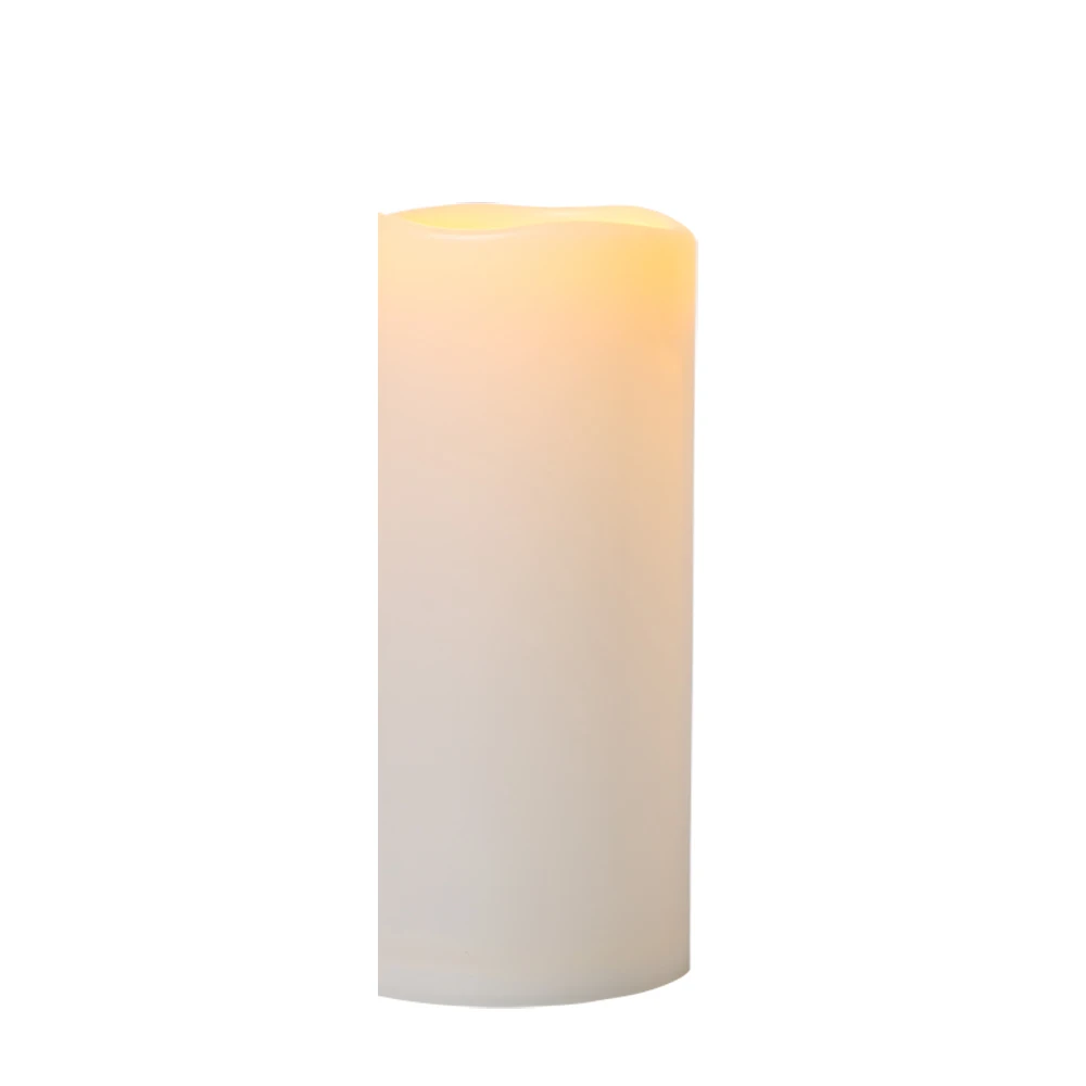 2019 New product flameless led tea light candle D10CM waterproof plastic Led candle