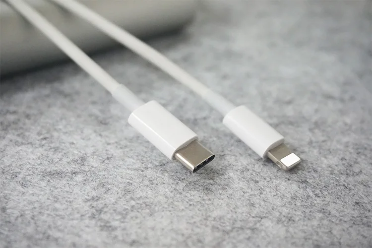 pd 用于 lightning usb c 的快速充电电缆适用于 iphone 11 pro max