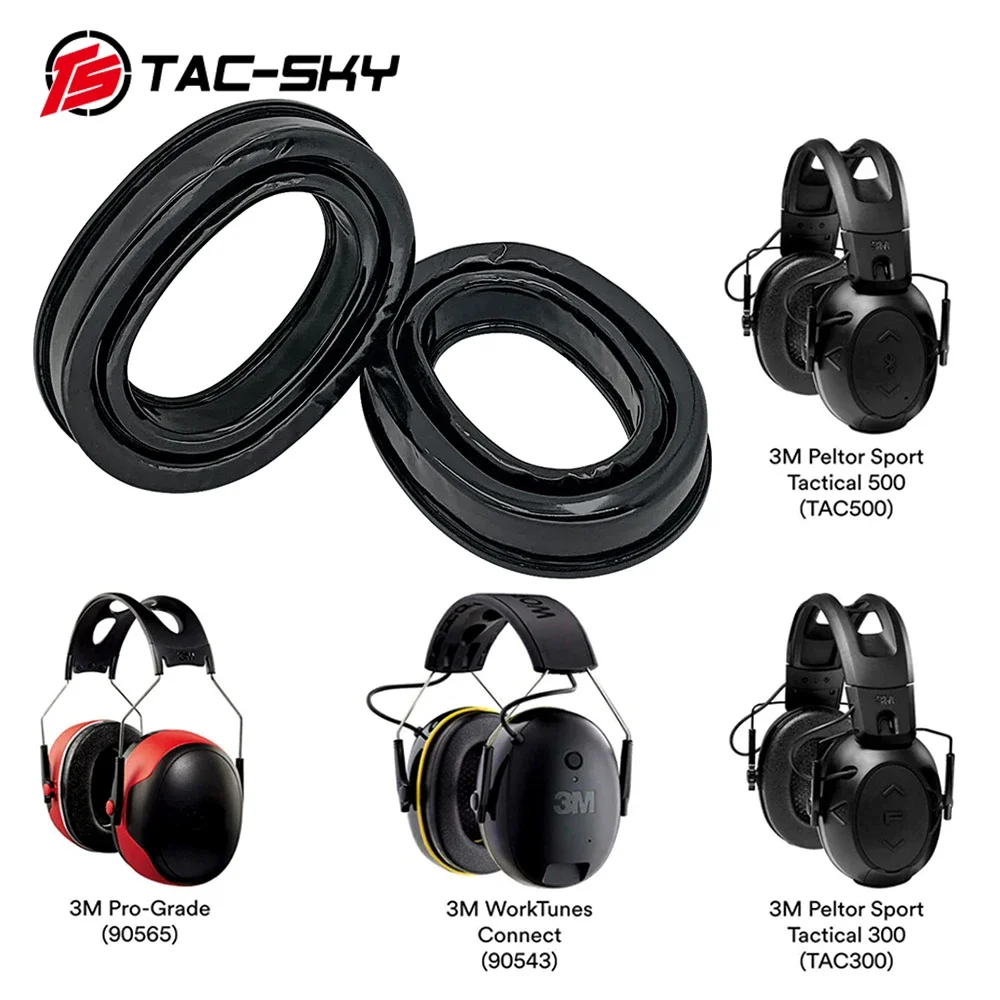 Ts Tacsky Tactical Headset Accessory Gel Ear Cushions For 3m Peltor