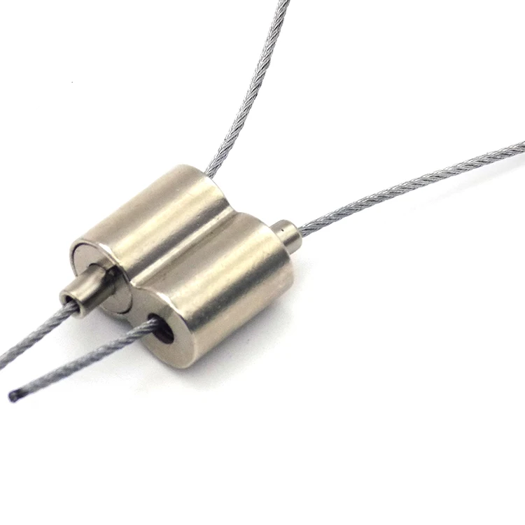 Edelstahl Draht Seil Display Lampe Hängen Kit Beleuchtung Suspension