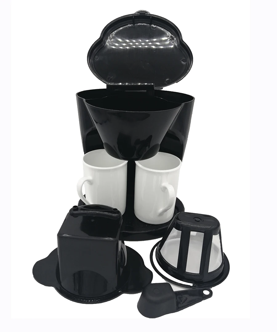 Drip Coffee Maker Machine Electric Mini Coffee Maker 2 Cup Coffee Maker