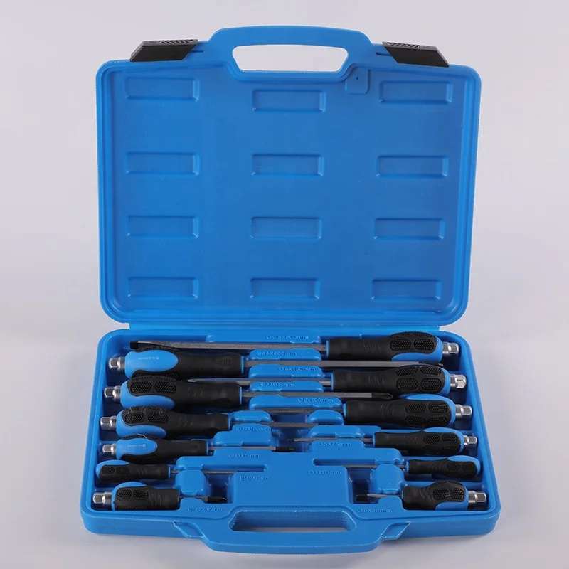 Viktec Screwdriver Set Best 6 Phillips And 6 Flat Head Tips