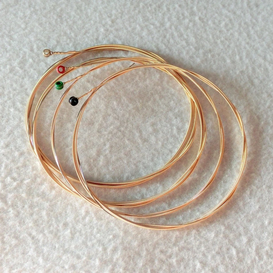 Donlis 1set 012 Gauge Acoustic Guitar Strings With Colorful Ball-end ...